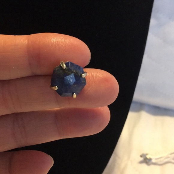 Kendra Scott Blue Oversized Stud Earrings NWT - Picture 9 of 15